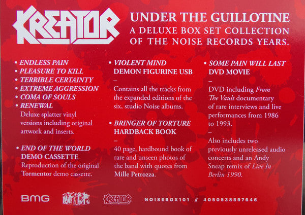 Kreator : Under The Guillotine (Compilation,Deluxe Edition)