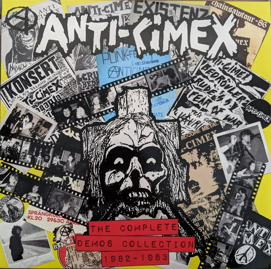 Anti Cimex : The Complete Demos Collection 1982 - 1983 (LP,Compilation,Remastered)