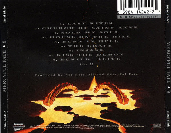 Mercyful Fate : 9 (Album)