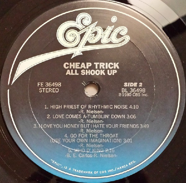 Cheap Trick : All Shook Up (LP,Album)