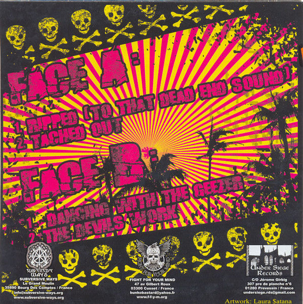 Tached Out : Tached Out (7",33 ⅓ RPM,EP)