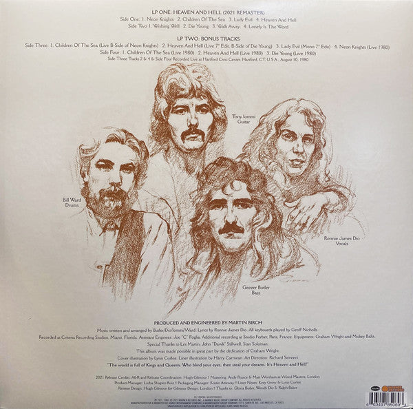 Black Sabbath : Heaven And Hell (LP,Album,Reissue,Remastered)