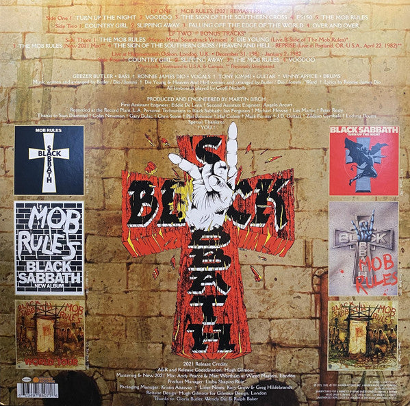 Black Sabbath : Mob Rules (LP,Album,Reissue,Remastered)
