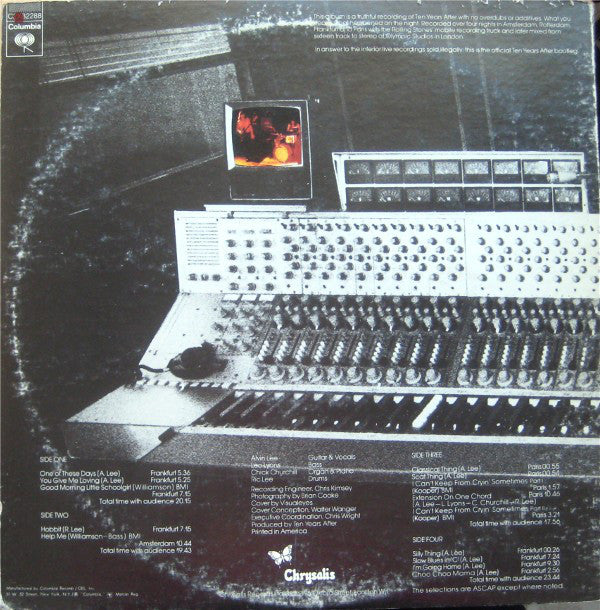 Ten Years After : Recorded Live (LP,Album)