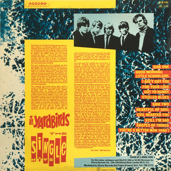 Yardbirds, The : The Single Hits (LP,10",Compilation)