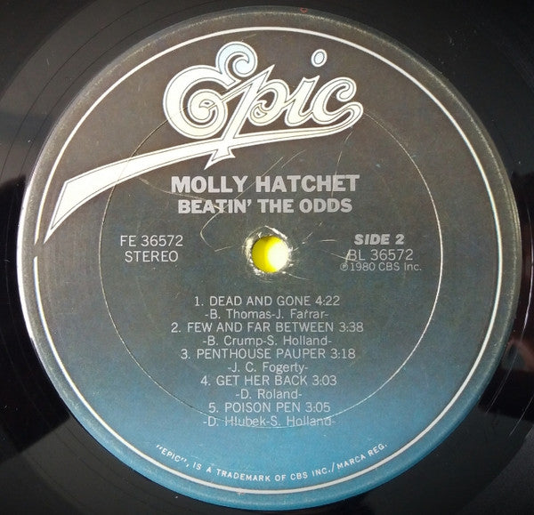 Molly Hatchet : Beatin' The Odds (LP,Album)