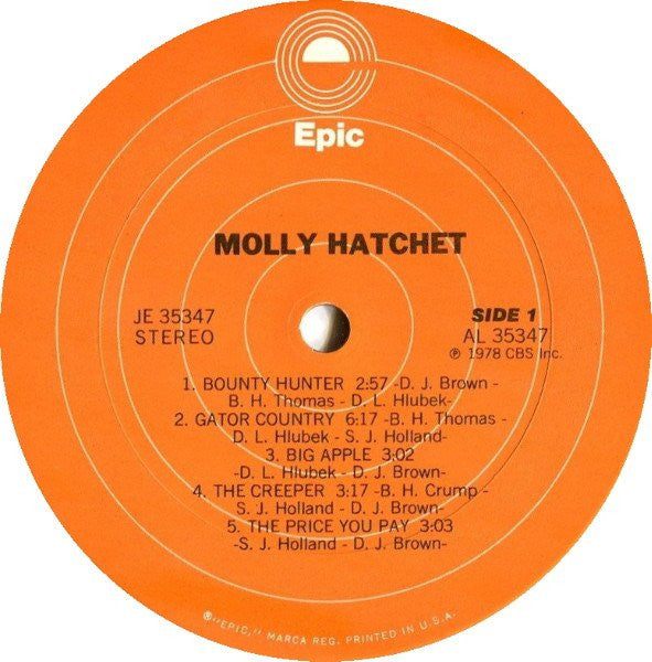 Molly Hatchet : Molly Hatchet (LP,Album)