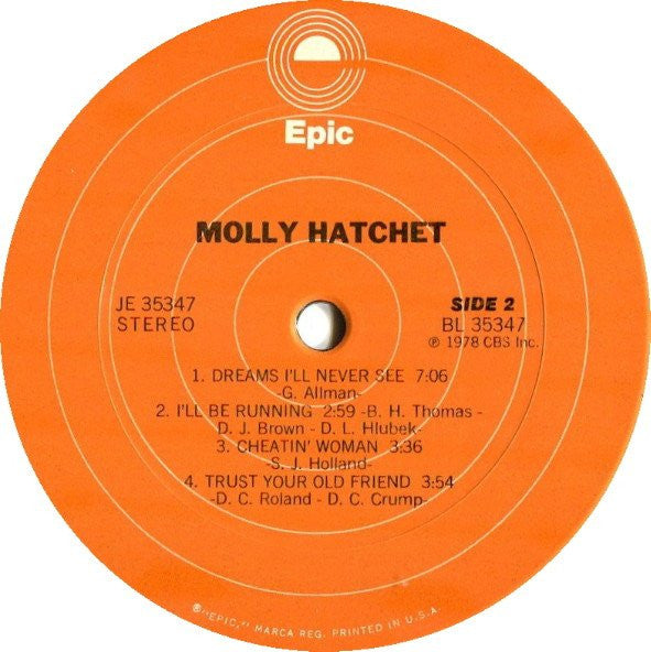 Molly Hatchet : Molly Hatchet (LP,Album)