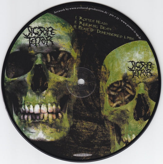 Jigsore Terror / Suppository : Jigsore Terror / Suppository (7",33 ⅓ RPM,Picture Disc,Limited Edition)
