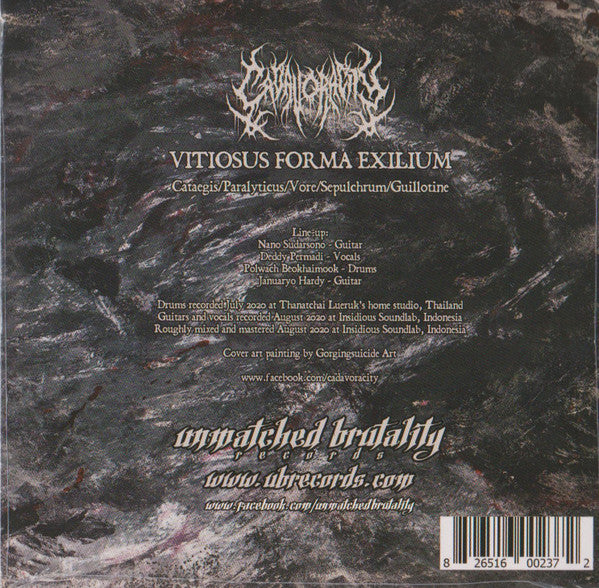 Cadavoracity : Vitiosus Forma Exilium (EP)