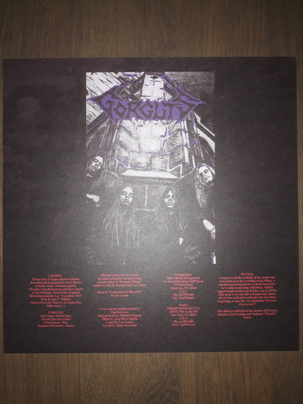 Gorguts : The Erosion Of Sanity (LP,Album,Limited Edition,Reissue)