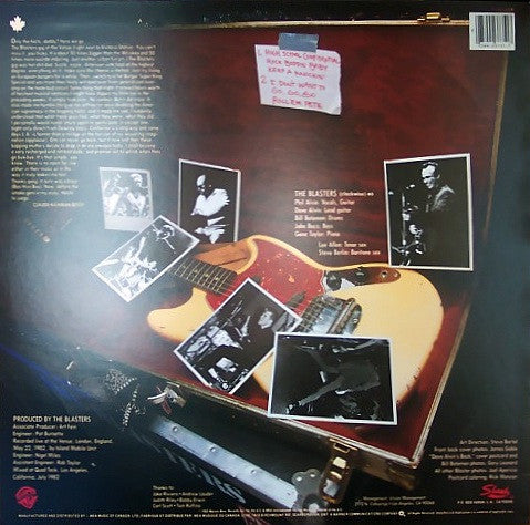 Blasters, The : Over There (Live At The Venue, London) (LP,Mini-Album)
