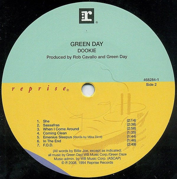 Green Day : Dookie (LP,Album,Reissue)