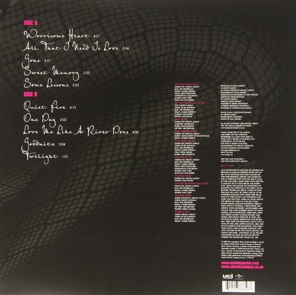 Melody Gardot : Worrisome Heart (LP,45 RPM,Album,Reissue,Stereo)