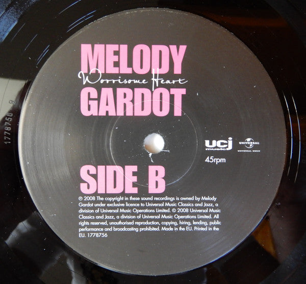 Melody Gardot : Worrisome Heart (LP,45 RPM,Album,Reissue,Stereo)