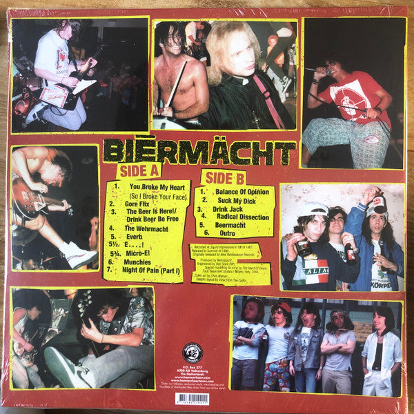 Wehrmacht : Biērmächt (LP,Album,Limited Edition,Reissue)