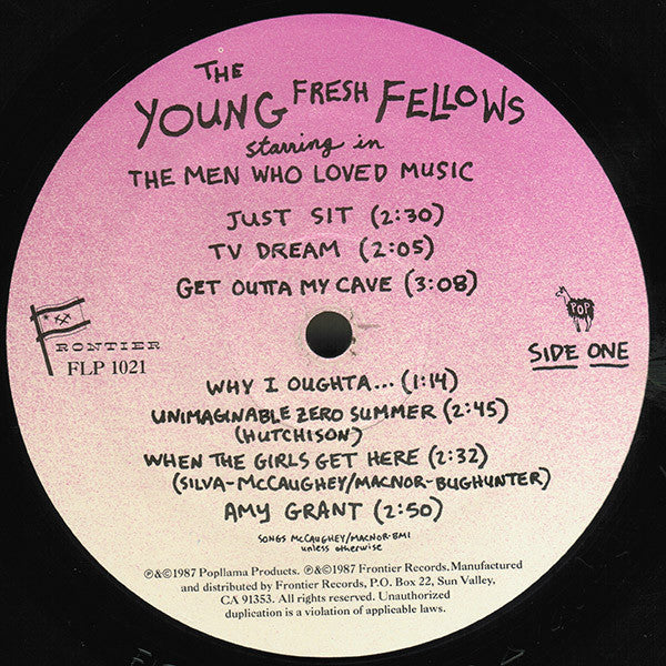 Young Fresh Fellows : The Men Who Loved Music (LP,Album)