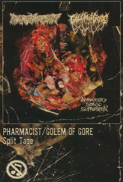 Pharmacist (3) / Golem Of Gore : Ambulatory Sonic Suppuration (EP,Limited Edition)