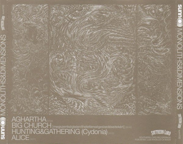 Sunn O))) : Monoliths & Dimensions (Album)