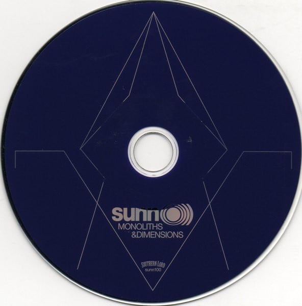 Sunn O))) : Monoliths & Dimensions (Album)