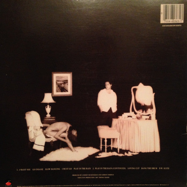 Lindsey Buckingham : Go Insane (LP,Album,Stereo)
