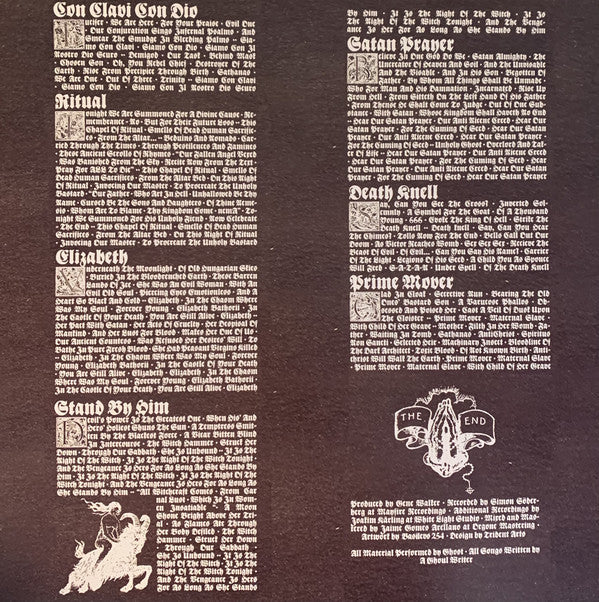 Ghost (32) : Opvs Eponymovs (LP,Limited Edition,Reissue)