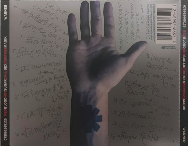 Red Hot Chili Peppers : Blood Sugar Sex Magik (Album)