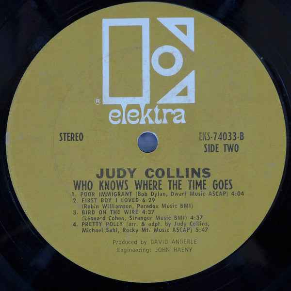 Judy Collins : Who Knows Where The Time Goes (LP,Album,Stereo)