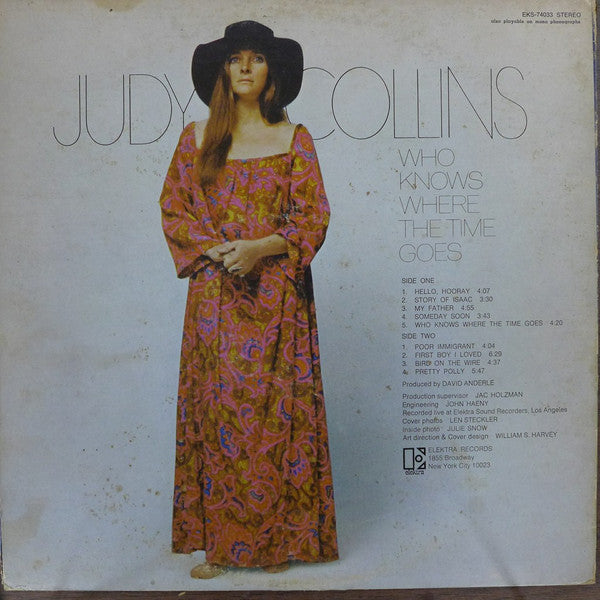 Judy Collins : Who Knows Where The Time Goes (LP,Album,Stereo)