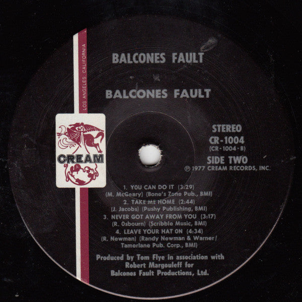 Balcones Fault : It's All Balcones Fault (LP,Album)