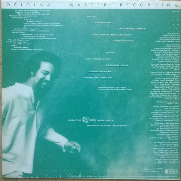 Joe Sample : Rainbow Seeker (LP,Album,Limited Edition,Reissue,Remastered)