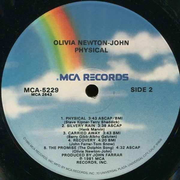 Olivia Newton-John : Physical (LP,Album)