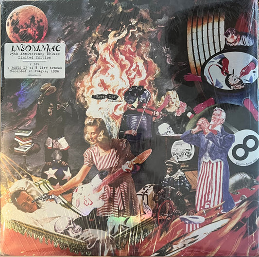 Green Day : Insomniac (LP,Album,Reissue)
