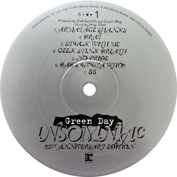 Green Day : Insomniac (LP,Album,Reissue)