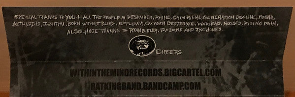 Rat King (5) : Vicious Inhumanity (Limited Edition,Stereo)