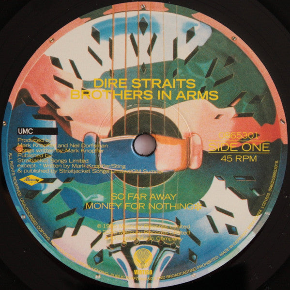 Dire Straits : Brothers In Arms (12",45 RPM,Album,Reissue,Remastered)