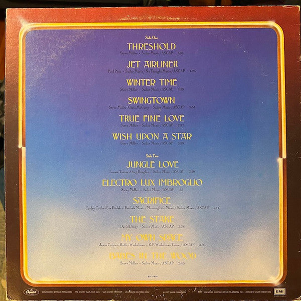 Steve Miller Band : Book Of Dreams (LP,Album)