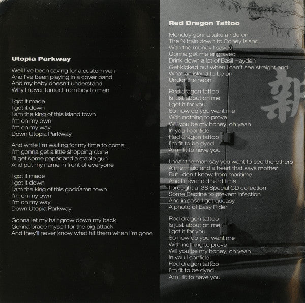 Fountains Of Wayne : Utopia Parkway (Album)