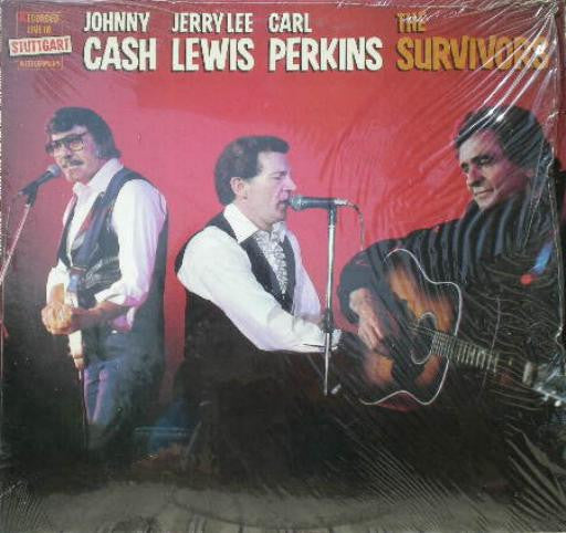 Johnny Cash, Jerry Lee Lewis, Carl Perkins : The Survivors (LP,Album)