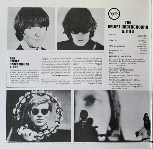 Velvet Underground, The & Nico (3) : The Velvet Underground & Nico (LP,Album,Reissue,Stereo)