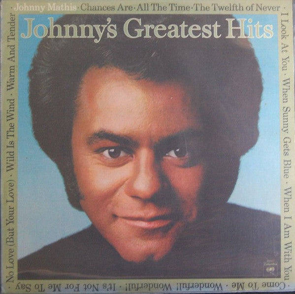 Johnny Mathis : Johnny's Greatest Hits (LP,Compilation,Reissue)