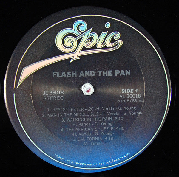 Flash & The Pan : Flash And The Pan (LP,Album)