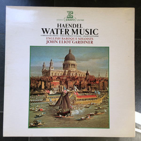 Georg Friedrich Händel - English Baroque Soloists, The, John Eliot Gardiner : Water Music (LP,Stereo)