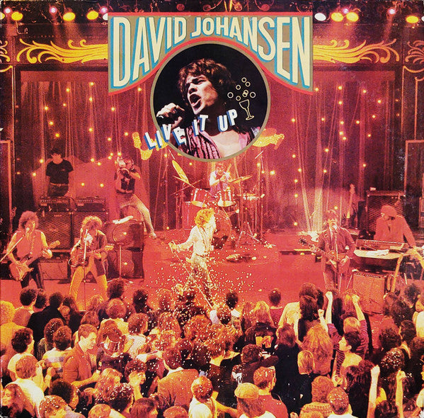 David Johansen : Live It Up (LP,Album,Stereo)