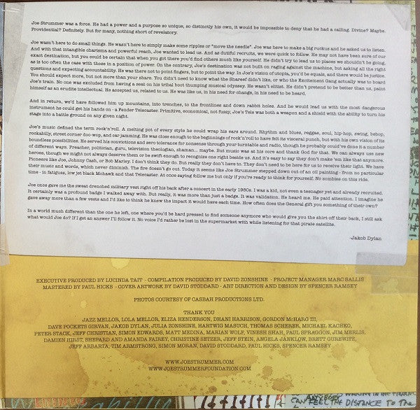 Joe Strummer : Assembly (LP,Compilation,Remastered)