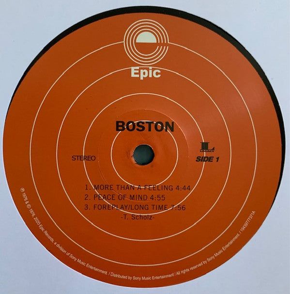 Boston : Boston (LP,Album,Reissue,Stereo)