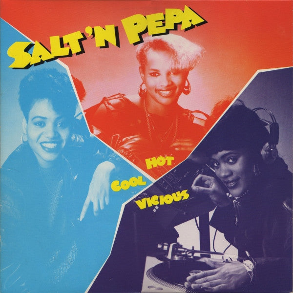 Salt 'N' Pepa : Hot Cool Vicious (LP,Album,Reissue)