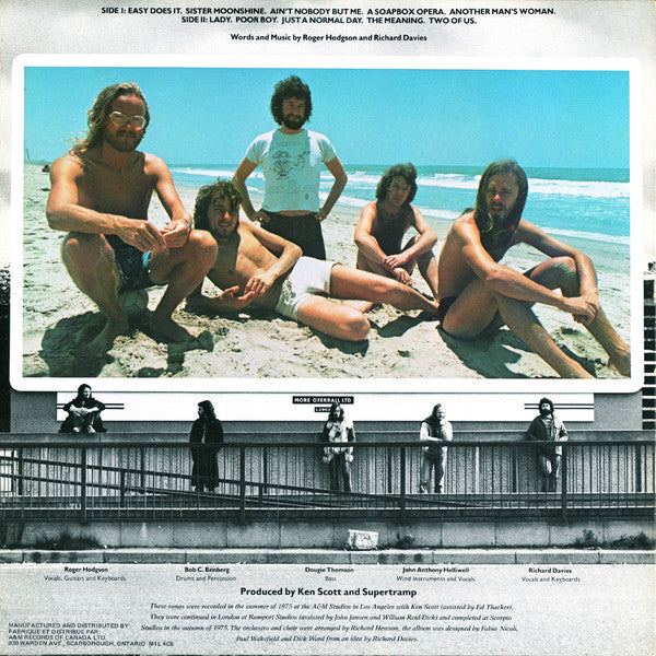 Supertramp : Crisis? What Crisis? (LP,Album,Stereo)