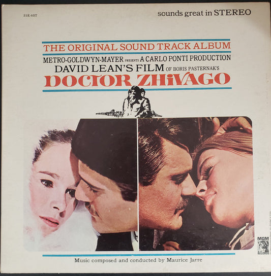 Maurice Jarre : Doctor Zhivago (Original Sound Track Album) (LP,Stereo)