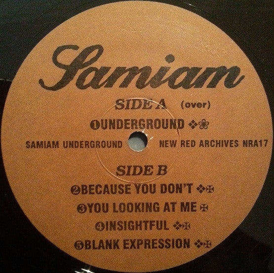 Samiam : Underground (12",33 ⅓ RPM,EP)